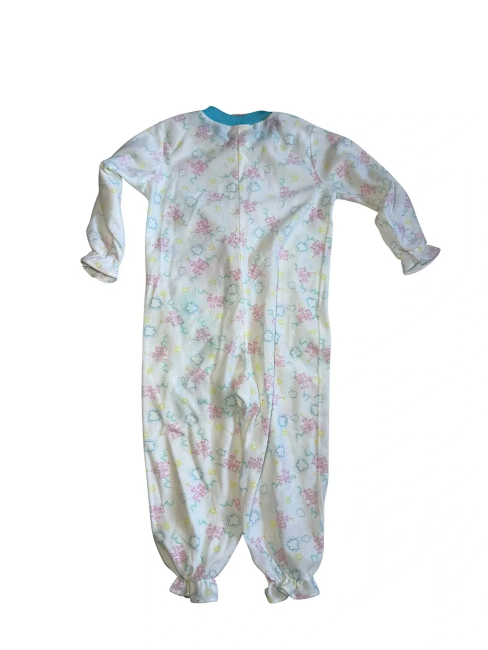 Vintage The Little Mermaid Zip Up Pajama One Piece